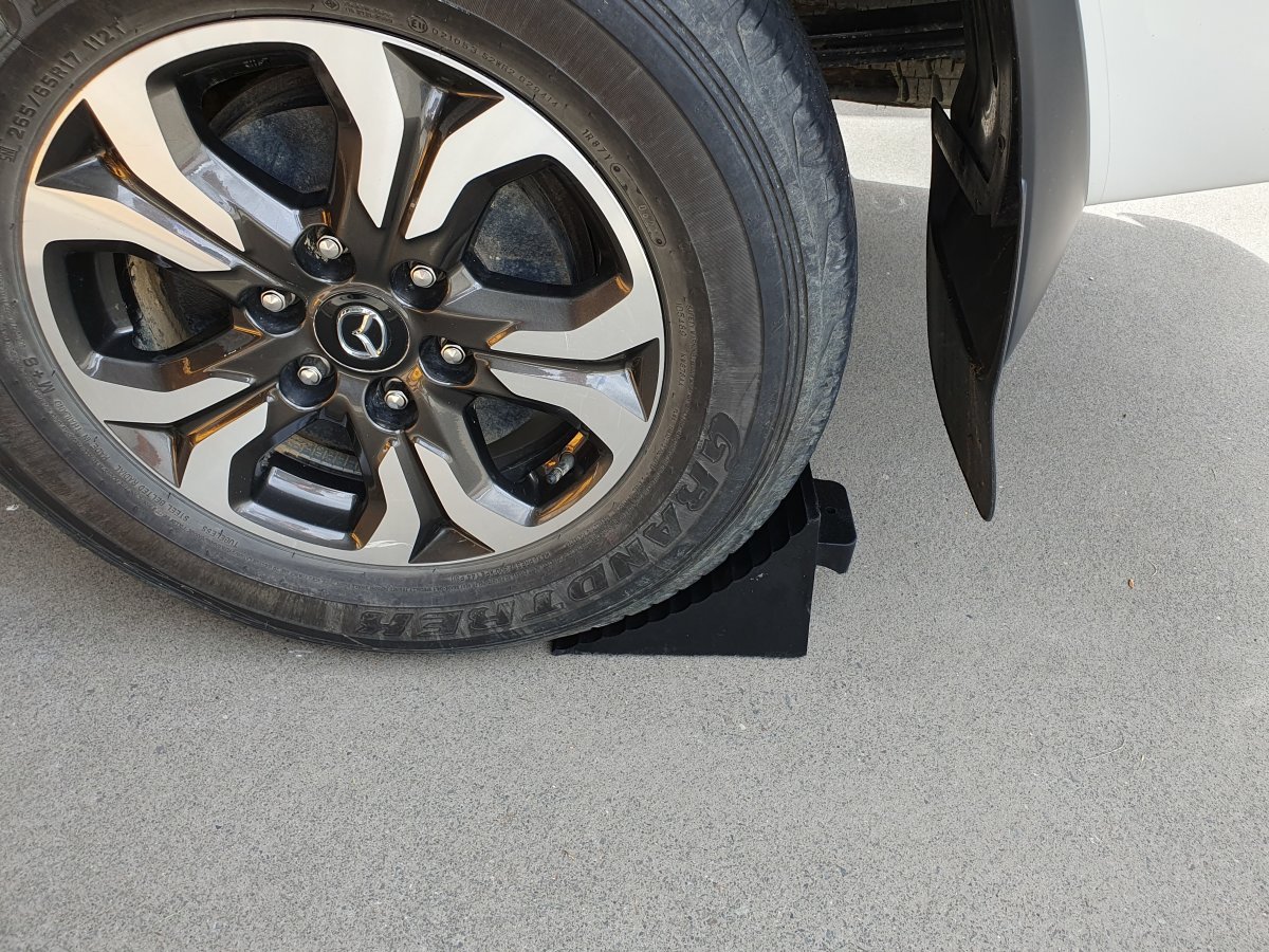 Wheel Chocks Rubber Wheel Stops Astrolift New Zealand Wheel